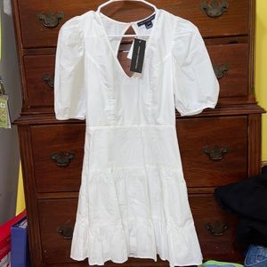 white french connection dress